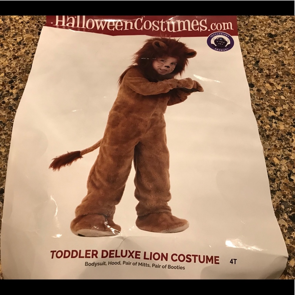 Lion costume 4T